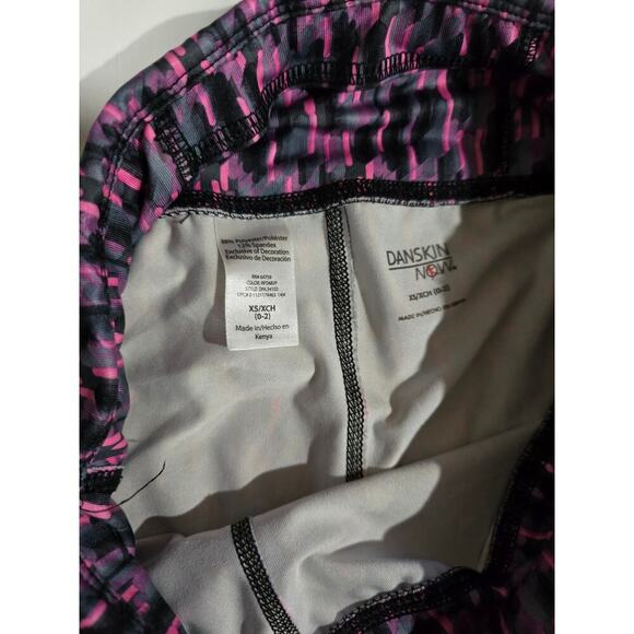 Danskin Women’s Pink Gray Activewear Yoga Capri Leggings – Size XS, Stretch Fit - Picture 7 of 8
